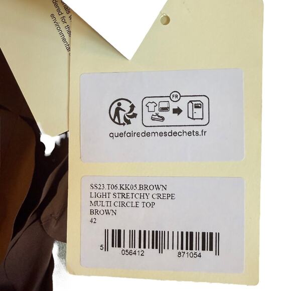 A.W.A.K.E. MODE Women's Floor-Length Circle Top 42 (10) NWT - Picture 10 of 12